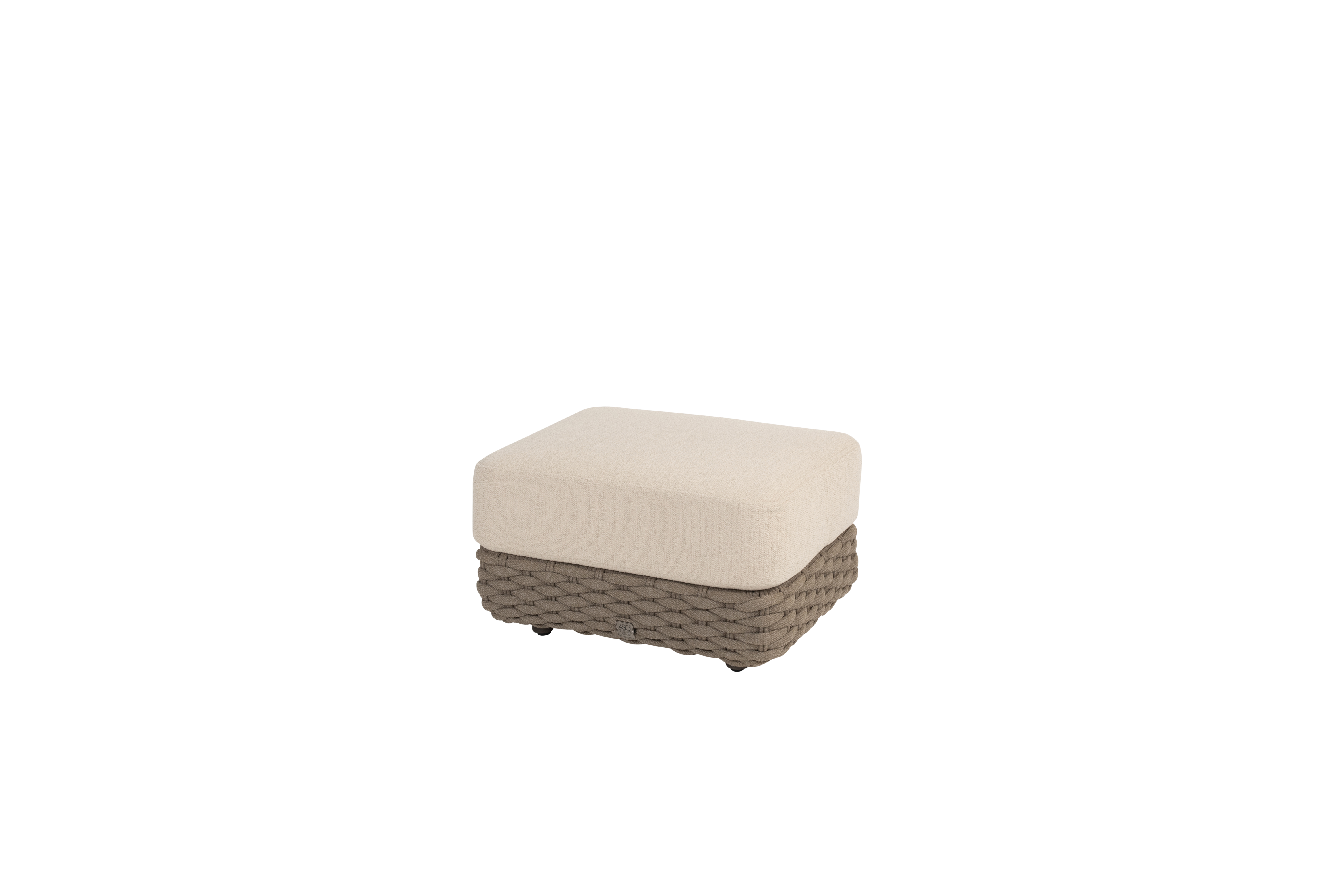  4 Seasons Maxime Foostool W/cushion - Terre